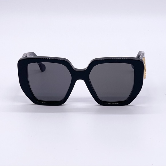NEW GUCCI WOMEN BLACK SUNGLASSES - Picture 4 of 9